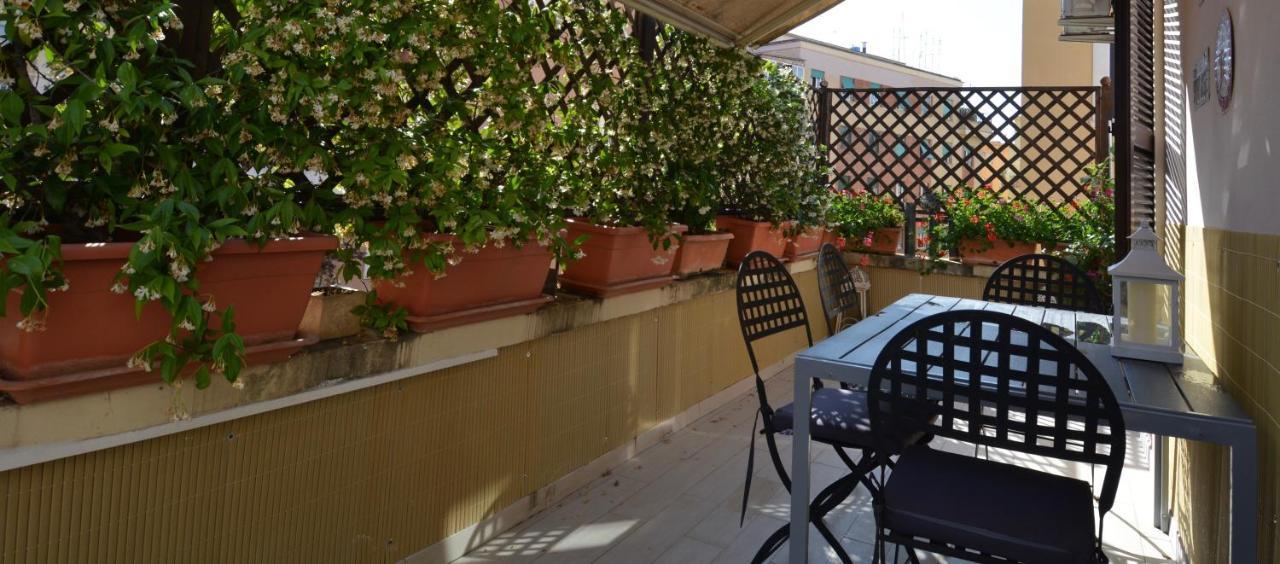 רומא Penthouse Apartment With Terrace Close To Vatican מראה חיצוני תמונה