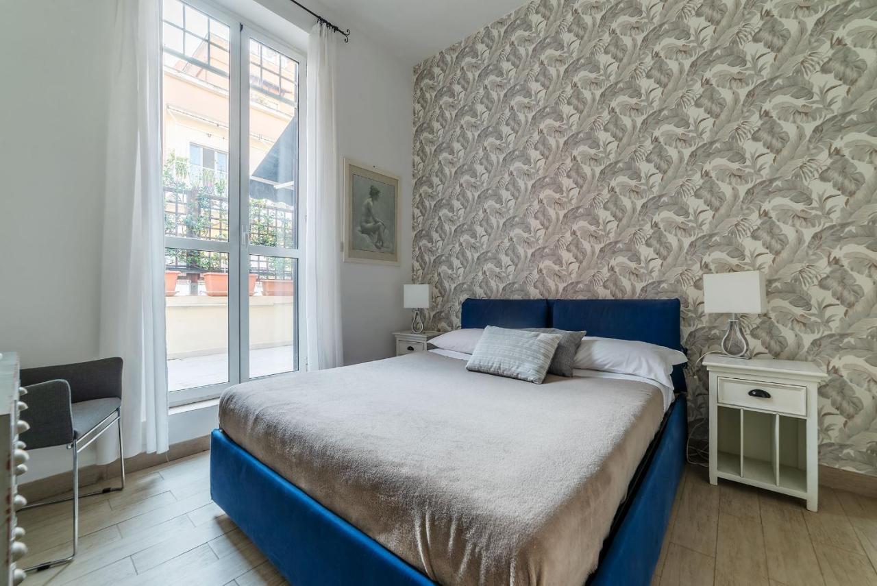 רומא Penthouse Apartment With Terrace Close To Vatican מראה חיצוני תמונה