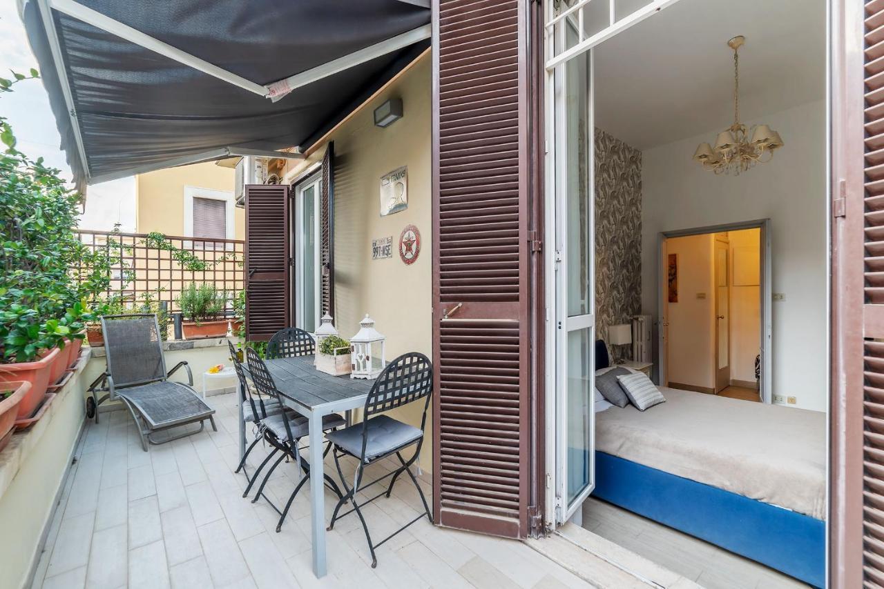 רומא Penthouse Apartment With Terrace Close To Vatican מראה חיצוני תמונה